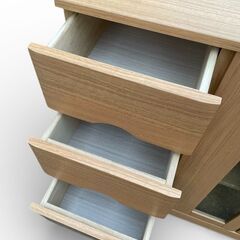 美品 ニトリ サイドボード コージー2 キッチン収納 食器棚の画像