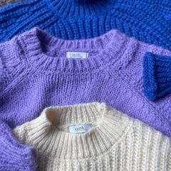 レディース ニット セーター 3枚セットの画像