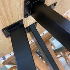 取りに来れる方限定！KANADEMONOのカフェテーブルです！の画像