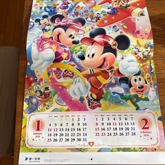 第一生命　ディズニーカレンダー2026の画像