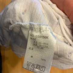 赤ちゃん用の服の画像