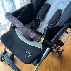 ベビーカー　ミッキーマウス　折りたたみの画像