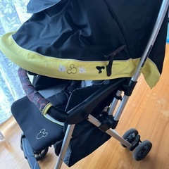 ベビーカー　ミッキーマウス　折りたたみの画像