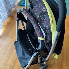 ベビーカー　ミッキーマウス　折りたたみの画像