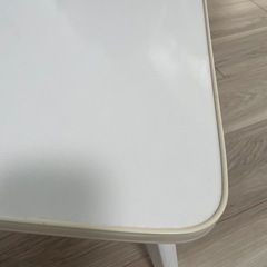 ローテーブル　ホワイトの画像