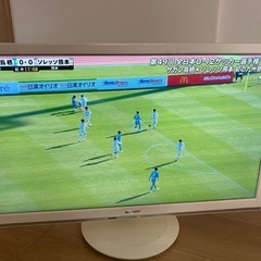 テレビ　小型　白色の画像