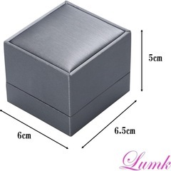 新品　ゴールド 指輪ケース リングケース ジュエリーボックス 2個セット の画像