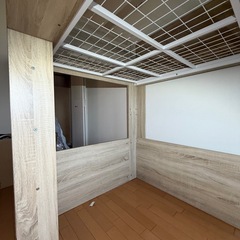 ロフトベッド　　シングル　　使用年数3年の画像
