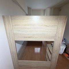 ロフトベッド　　シングル　　使用年数3年の画像