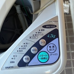 SANYO洗濯機の画像