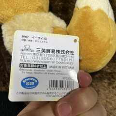 【無料！】クレーンゲーム品　ぬいぐるみ　ポケモン　③の画像