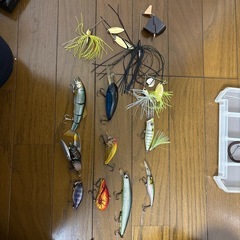 バス釣りルアー釣具セットの画像