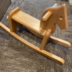 子供用　木馬の画像