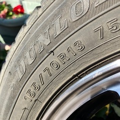 スタッドレス155-70-13ダンロップ
の画像