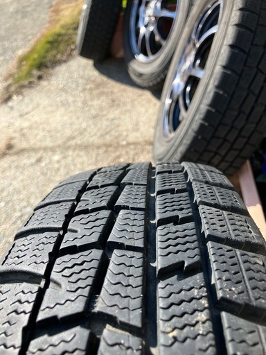 （取引終了）スタッドレス155-70-13ダンロップ