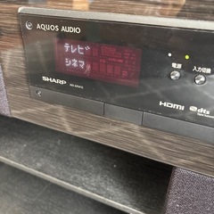 SHARP AQUOS  AUDIO テレビ台の画像