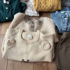 男女混　90〜120までの子ども冬服の画像