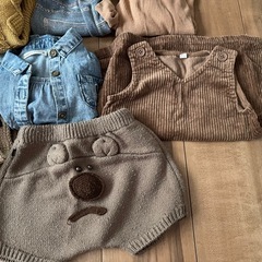 男女混　90〜120までの子ども冬服の画像