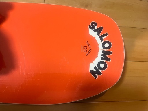 キッズサロモンスノーボード　バイン付