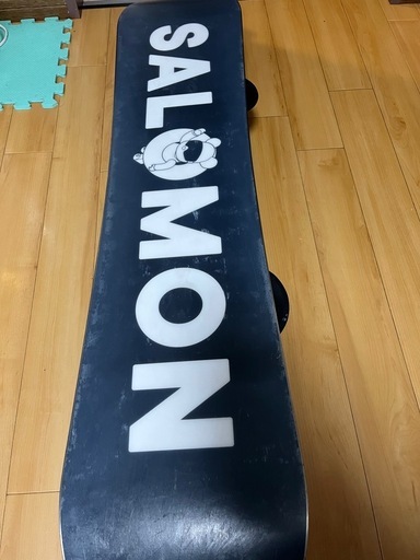キッズサロモンスノーボード　バイン付
