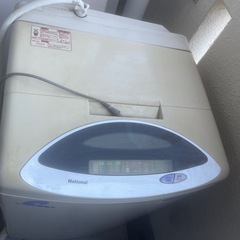 洗濯機　取りに来て運んでいただける方お願いします
　の画像