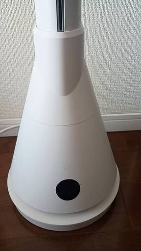 美品AND・DECOタワーファン スリム DCモーター おしゃれ 温風機能付扇風機