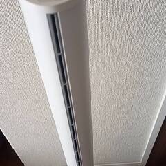 美品AND・DECOタワーファン スリム DCモーター おしゃれ 温風機能付扇風機の画像