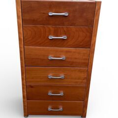 美品 キャビネット 衣装タンス チェスト ハイチェストの画像