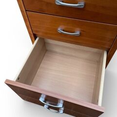 美品 キャビネット 衣装タンス チェスト ハイチェストの画像