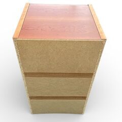 美品 キャビネット 衣装タンス チェスト ハイチェストの画像