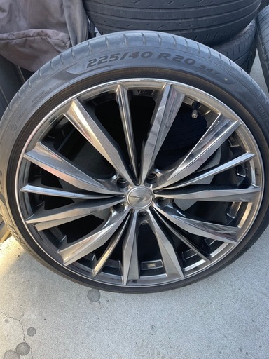 レオニス20インチ (MRO) 木曽川のタイヤ、ホイールの中古あげます