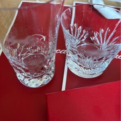 バカラ Baccarat グラス 新品未使用 2つセットの画像