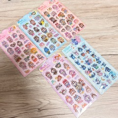 シール サンリオ おしり🍑 オーロラシール ラブブ クロミ しんちゃんの画像