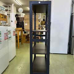 【リサイクルショップ ピカソ 小松原】🌈✨【幅61cm‼️超スリム✨おしゃれ4段ラック】省スペースに置ける万能収納📚🧴🌿★5556★の画像