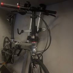 ルノー RENAULT20型 超軽量 折りたたみ自転車 PLATINUM MACH8 プラチナマッハ8 シルバー 11298-09 カスタム 美品
の画像