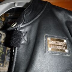 南海製のライダーズジャケット（本革製）Mサイズの画像