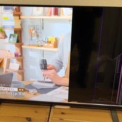 TOSHIBA REGZA 43インチ テレビの画像