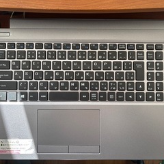 【在宅ワーク即使用OK】Core i7／メモリ16GB／SSD 2TB 外付けモニター＋デスク付き（バッテリー良好）の画像