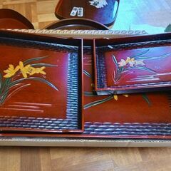 お盆　3セット　未使用品の画像