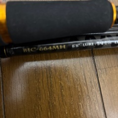 バス釣り用ロッド×2の画像