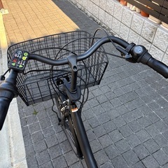 YAMAHA PAS babby 電動アシスト自転車 ブラックの画像