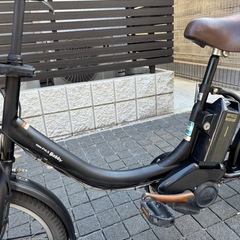 YAMAHA PAS babby 電動アシスト自転車 ブラックの画像