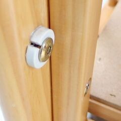 KATOJI ベビーベッド 内寸70×120cm ナチュラル 木製 キャスター付き 新生児 赤ちゃん ベビー用品☆ 札幌市 北区 屯田 の画像