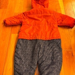 un-deco フード付きオーバーオールの画像