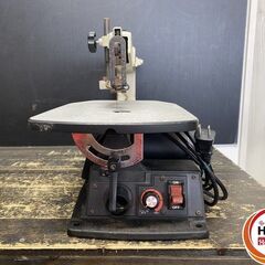 【久留米】【引き取り限定】【中古品】makita マキタ MSJ401 糸ノコ盤 糸のこ盤 単相100V 50/60Hz 50W 切断能力:木材(軟木)50mm 400-1600min-1  ※本体のみの画像