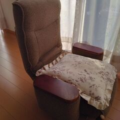 回転式、座椅子の画像