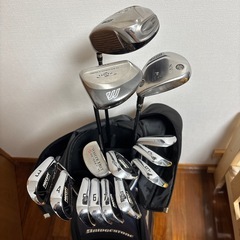 【取引決定】ゴルフバック、クラブの画像