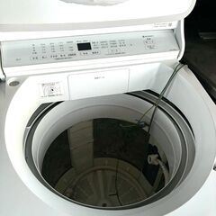 Panasonic パナソニック  8kg  全自動洗濯機 NA-FA80H7 ホワイト 全自動 上開き 大容量 ファミリー 家電  2019年製 の画像