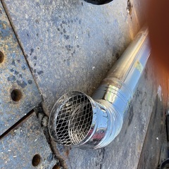 煙突3本、ステンレス製1部鉄製の画像