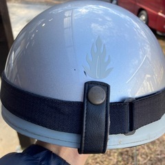 オートバイ 半キャップの画像